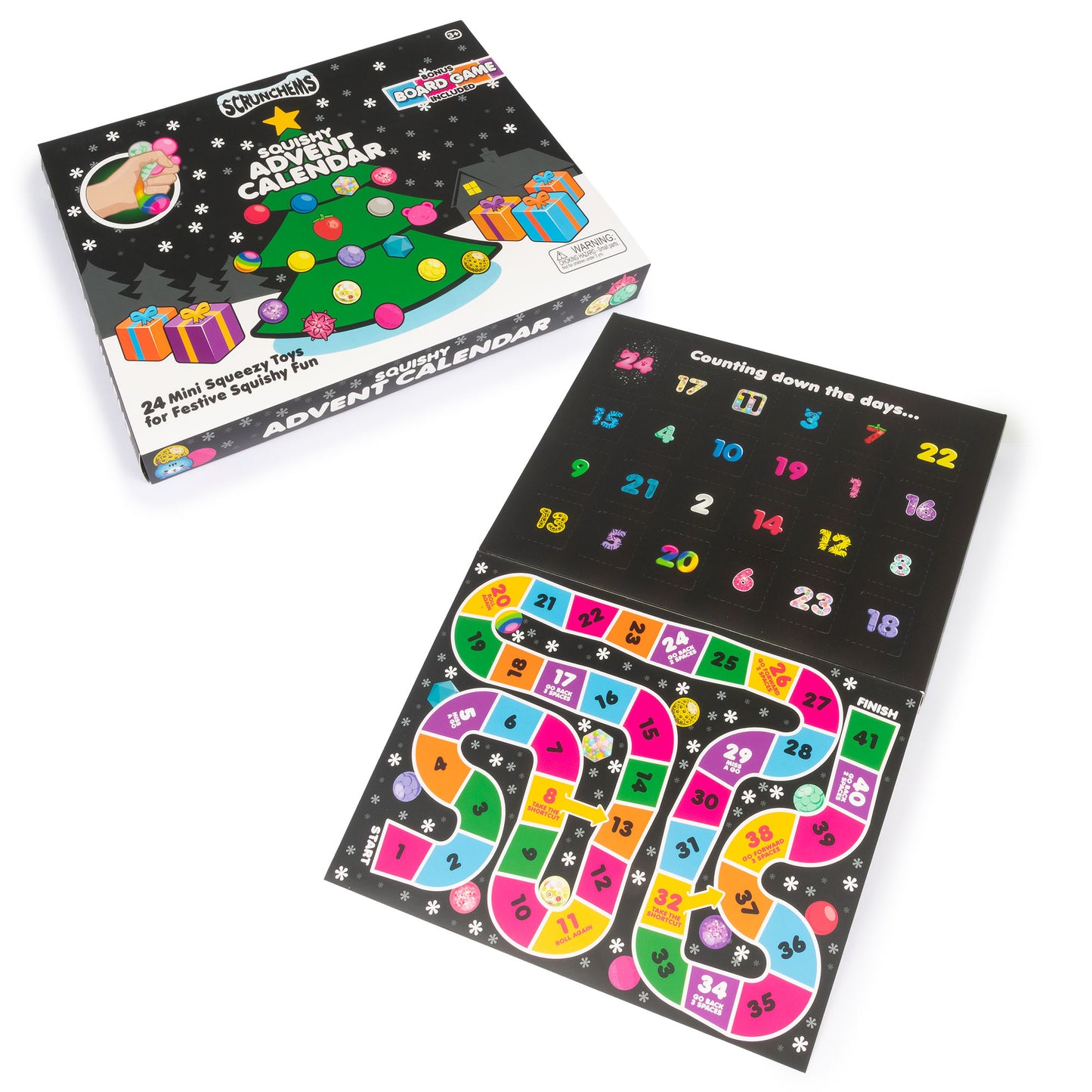 (Pre order early October dispatch) Scrunchems Advent Calendar