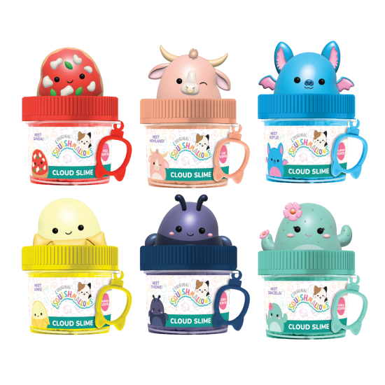 Squishmallow Mystery Mini Slime Keyring Jar