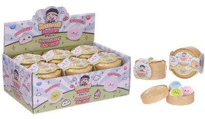 Kawaii Foodiez Squeezy Bao Buns 3 pack Dumpling