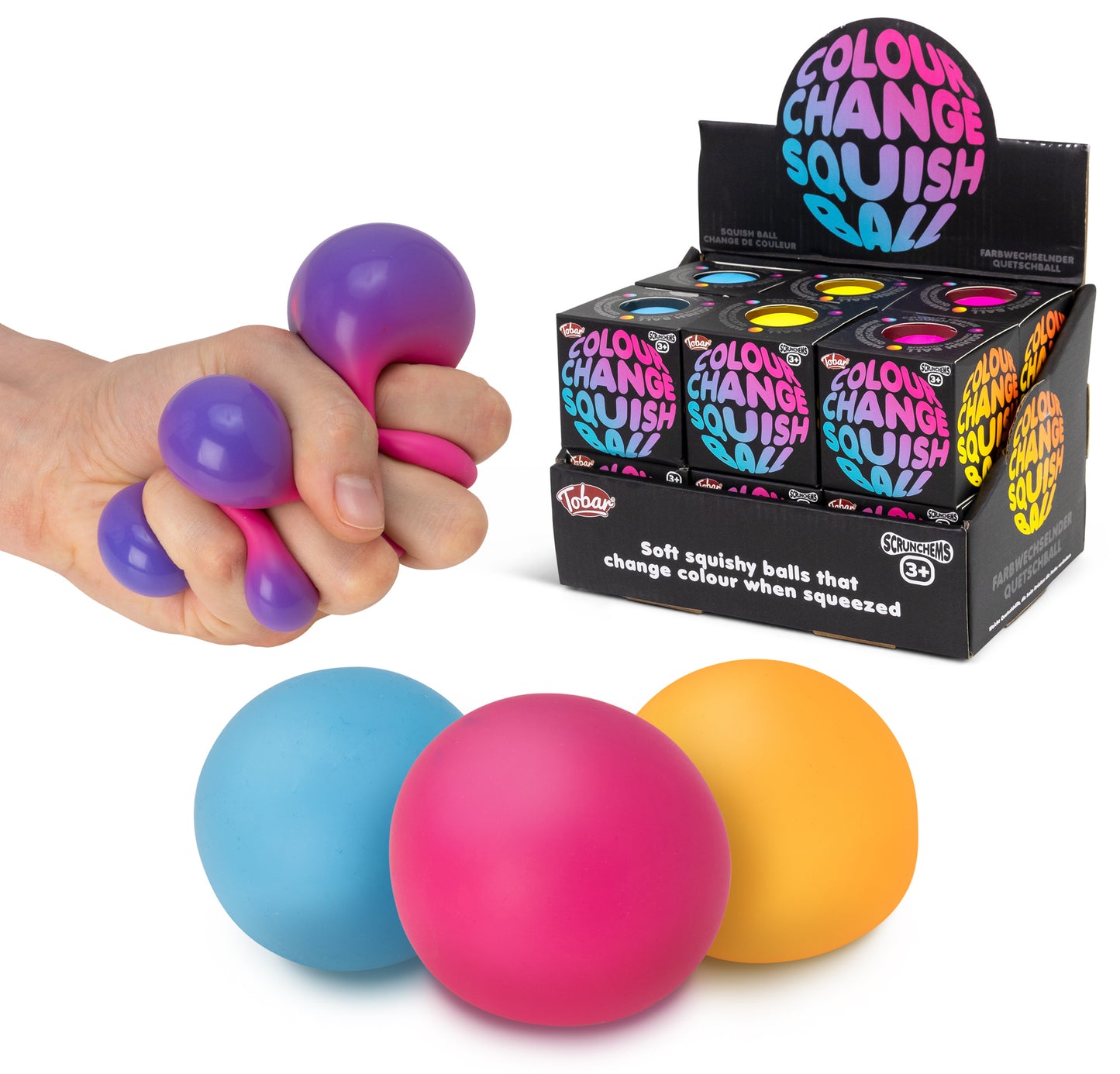 Scrunchems Colour Change Squish Ball