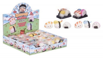 Kawaii Squishy Sushi 3 pack