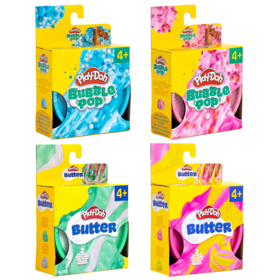 Play-Doh Single Slime Asst Butter/Cloud/Bubble