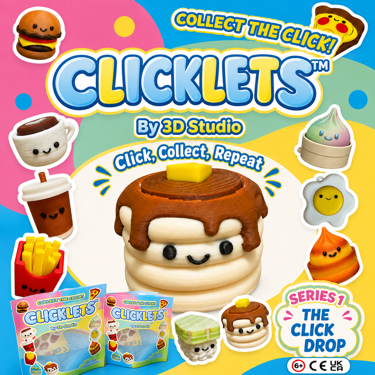 3D Studio Clicklets Series 1