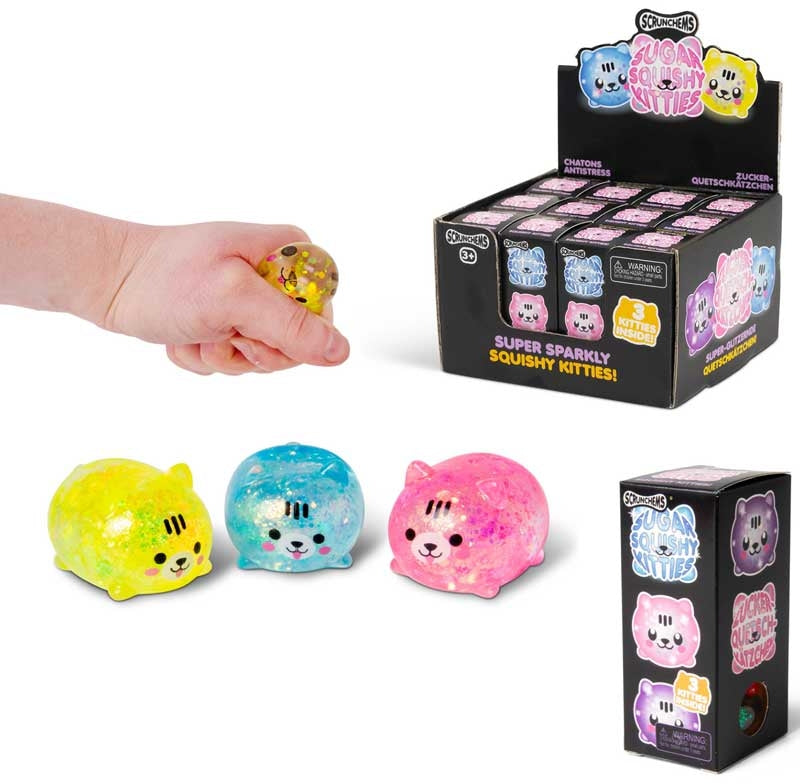 Scrunchems Diddy Sugar Squishy Kittens