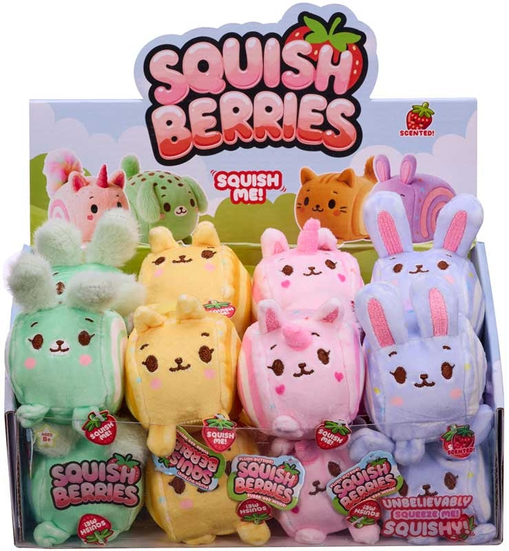 Squish Berries - Scented Sugar Squish Plushie
