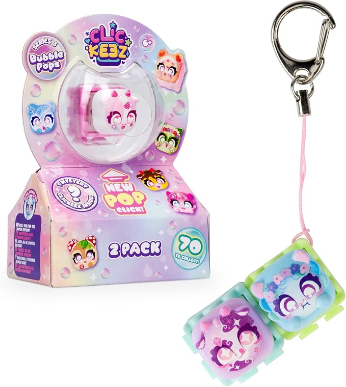 Clickeez 2 pack - Series 3 Bubble Pops (picked at random)