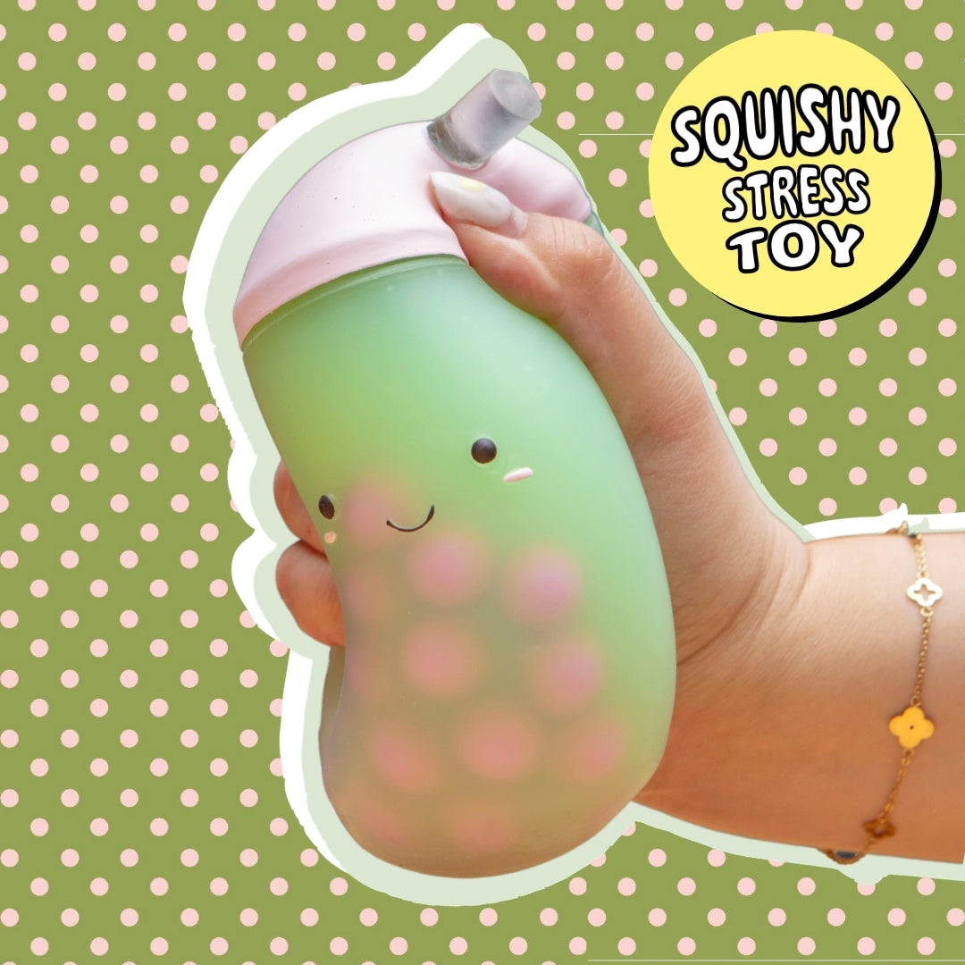 Matcha Squish-Tea Stress Toy