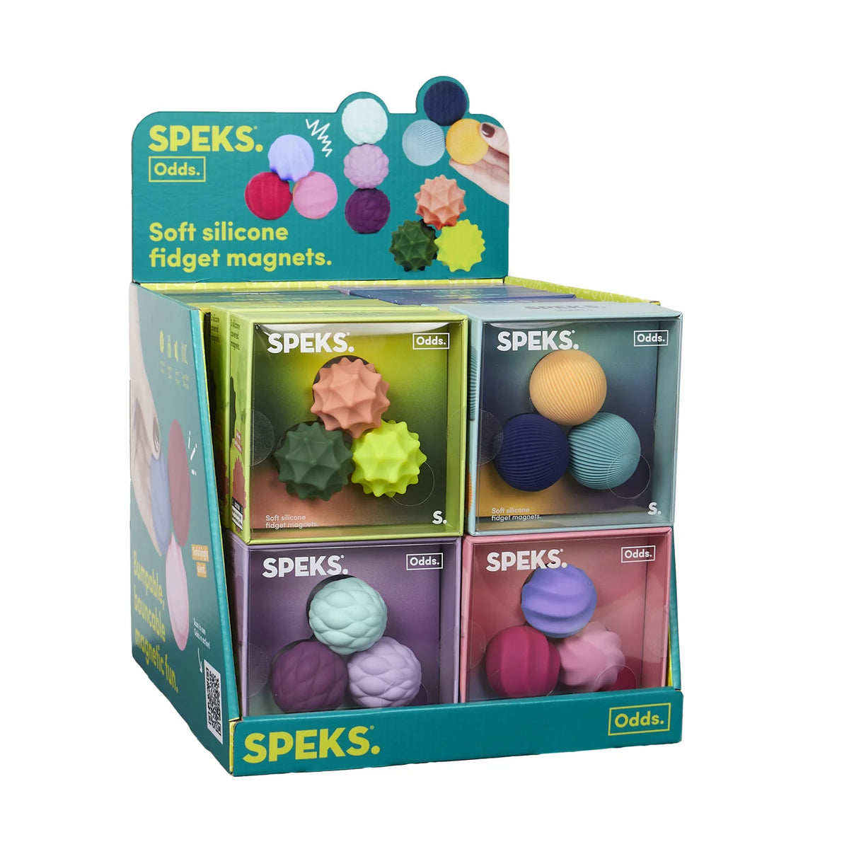 Speks Odds Vivid - Silicone Magnets