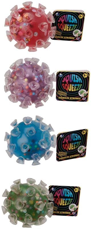 Squeeze Strobes Ball